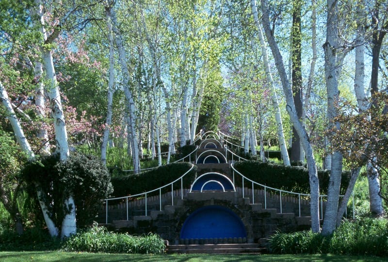 The Blue Steps at Naumkea. Built for Ambassador Joseph Choate during the Gilded Age